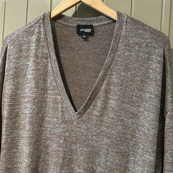 Aritzia WILFRED FREE V-Neck Sweater sz S - Picture 2 of 5